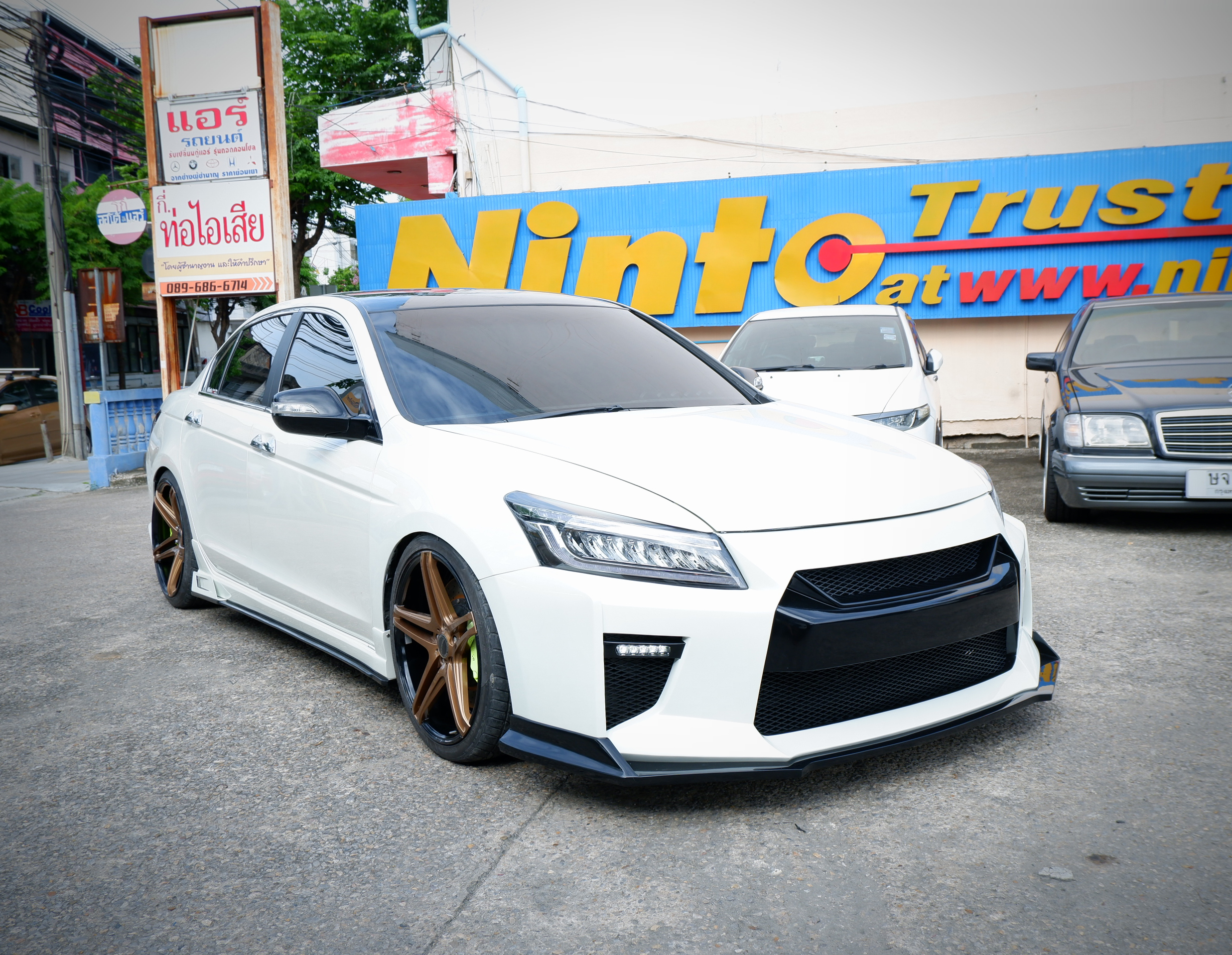 ชุดแต่ง Accord G8 แบบ GTR Style